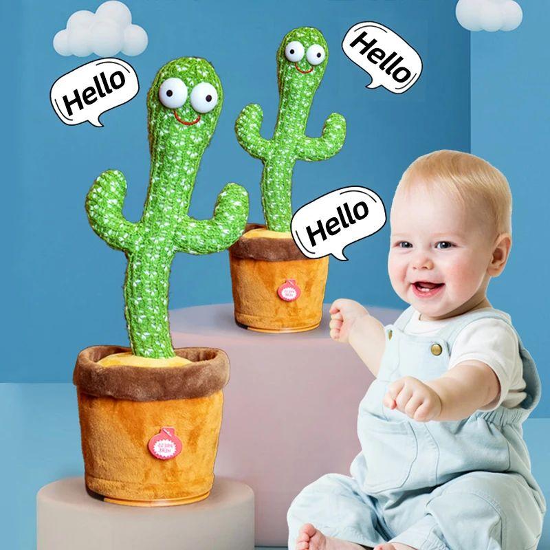 Dancing Talking Cactus Toy with USB Charge