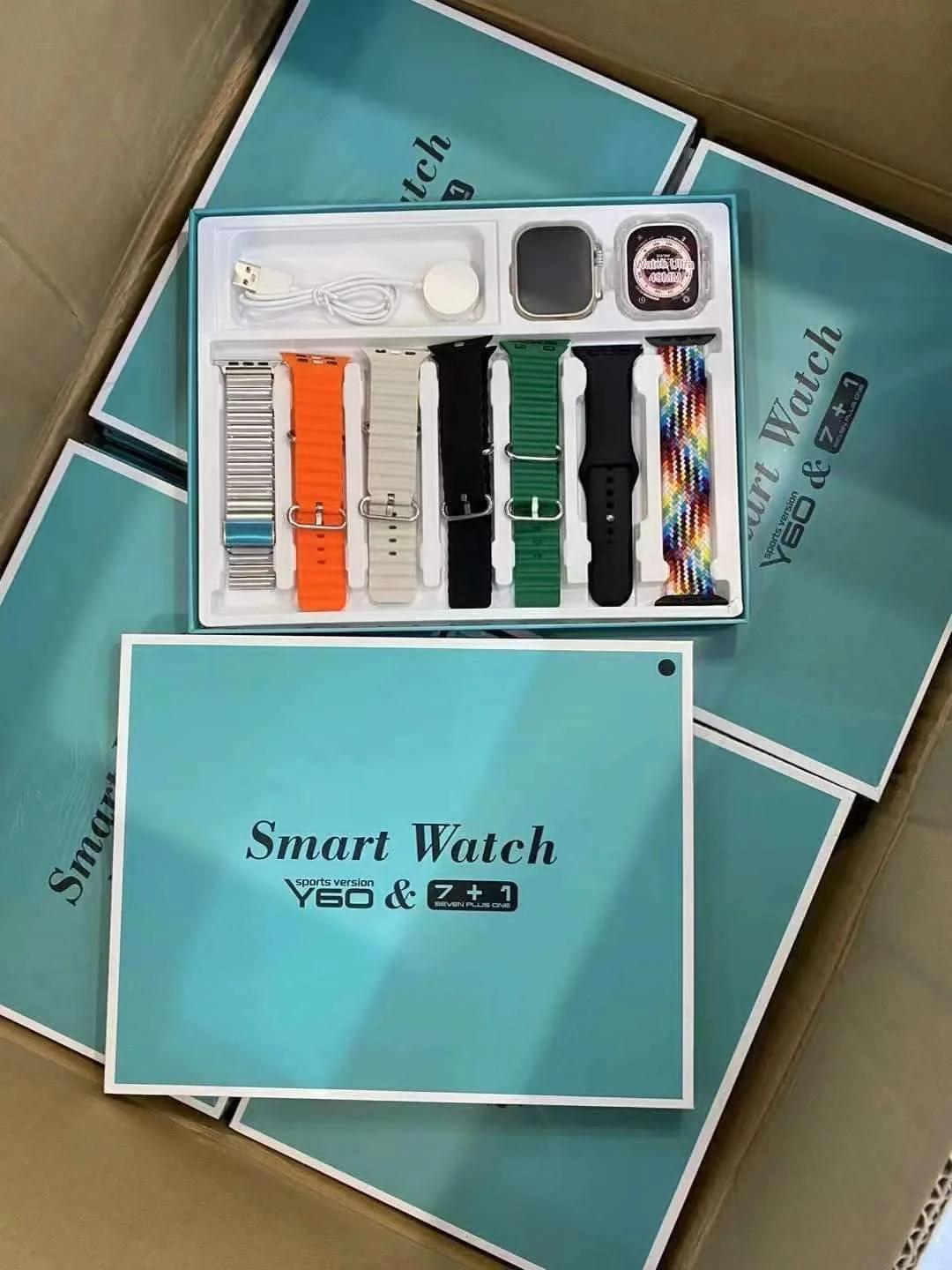 Y60 Ultra 7 in1 Ultra Smart Watch