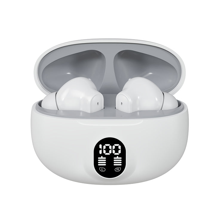 Wireless Bluetooth Earbuds with Digital LED Display Charging Case – Premium TWS Earphones