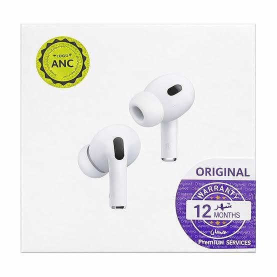 AirPods Pro2 White Wireless Earbuds Bluetooth