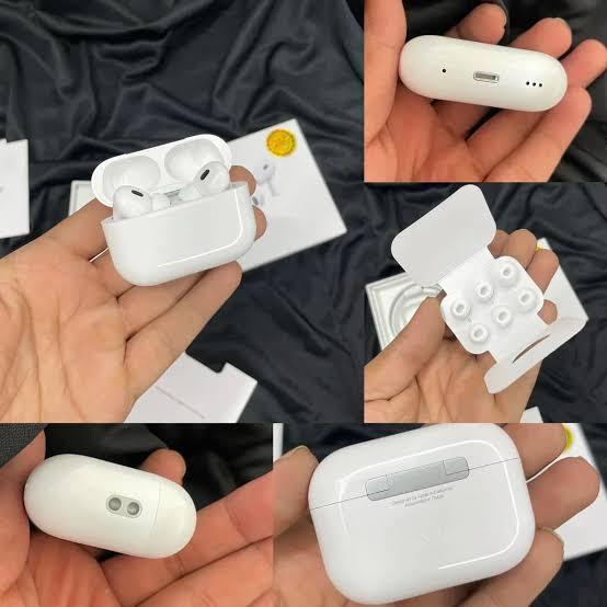 AirPods Pro2 White Wireless Earbuds Bluetooth